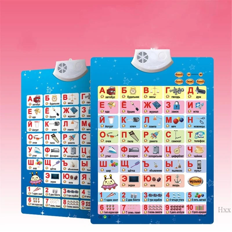 Russian Music Alphabet Talking Poster for Kids