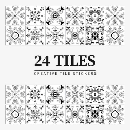 Self-Adhesive Tile Wall Stickers 🧱 | Waterproof Home Decor –