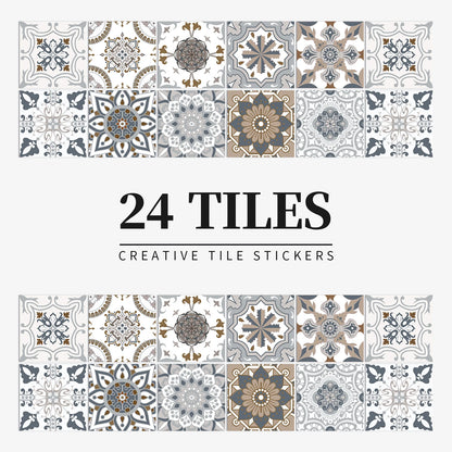 Self-Adhesive Tile Wall Stickers 🧱 | Waterproof Home Decor –