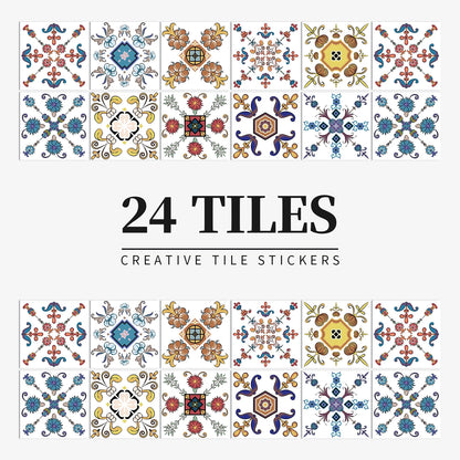 Self-Adhesive Tile Wall Stickers 🧱 | Waterproof Home Decor –