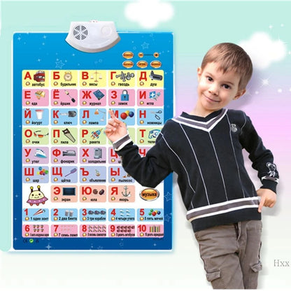 Russian Music Alphabet Talking Poster for Kids
