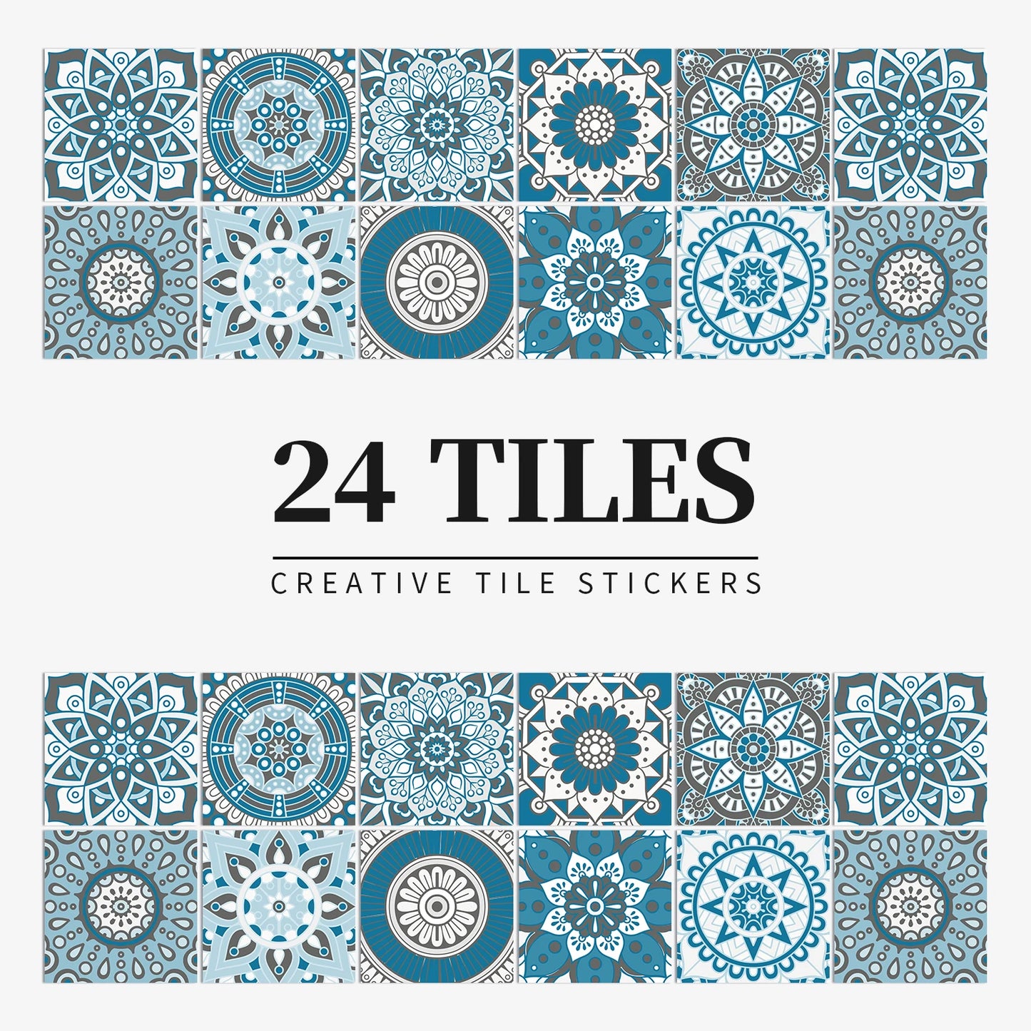 Self-Adhesive Tile Wall Stickers 🧱 | Waterproof Home Decor –