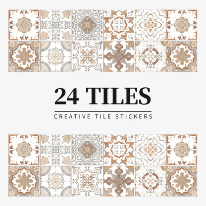 Self-Adhesive Tile Wall Stickers 🧱 | Waterproof Home Decor –