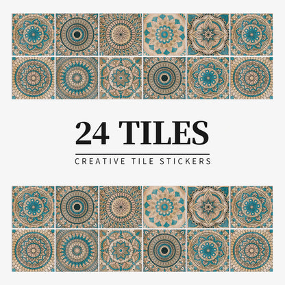 Self-Adhesive Tile Wall Stickers 🧱 | Waterproof Home Decor –