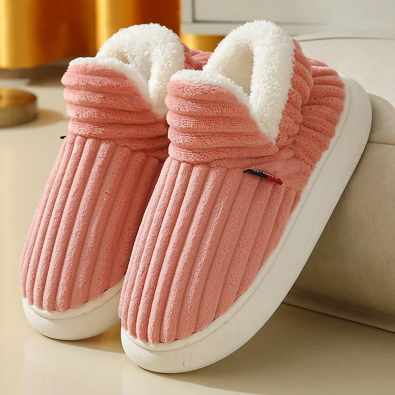 Glomexia Women Fur Plush Slippers ❄️ | Cozy Winter Slides