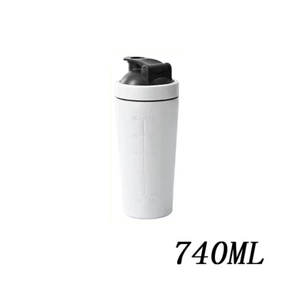 🥤 Stainless Steel Protein Shaker Bottle – Leak Proof Gym Fitness Cup