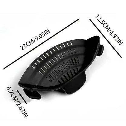 🍲 ✨ Glomexia Clip-On Pot Strainer