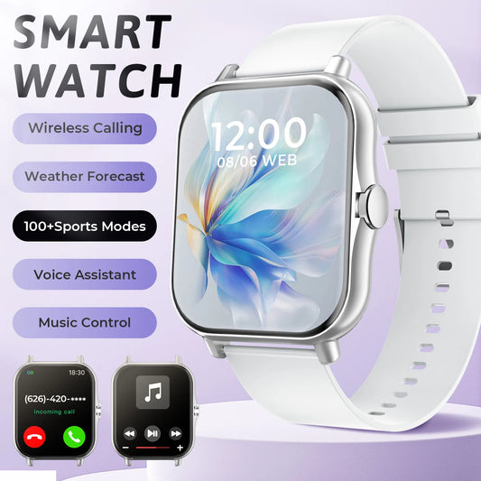 Bluetooth Call Smart Watch – 1.83” Touch Fitness Tracker