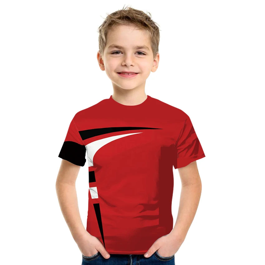 👕🌈 Kids Printed Summer Tee | Cool & Comfy 😄