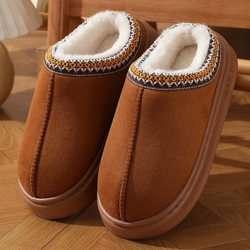Fluffy Platform Winter Slippers ❄️✨