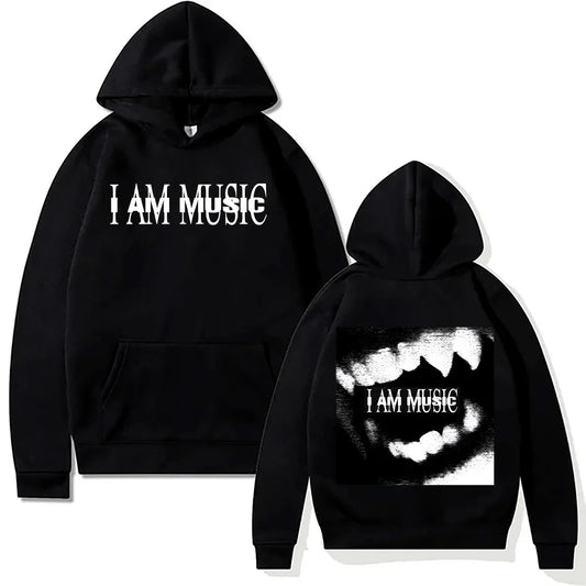 🔥 Hip Hop Music Album Hoodie – Vintage Streetwear Pullover