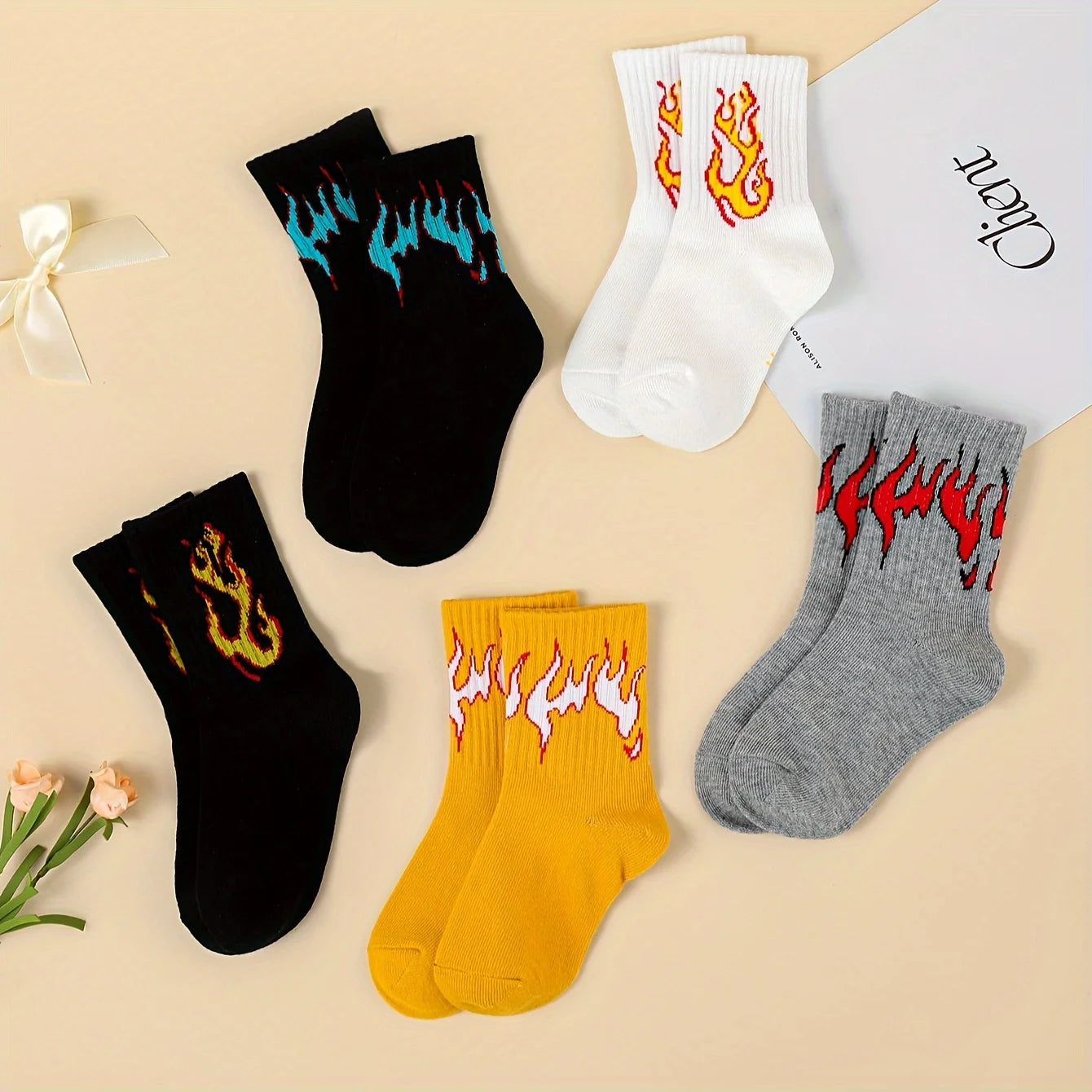 Premium Kids Cartoon Cotton Socks – Soft & Comfortable (All Season)