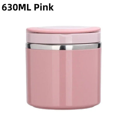 Insulated Food Bowl 🍲 | Stainless Steel Lunch Jar –
