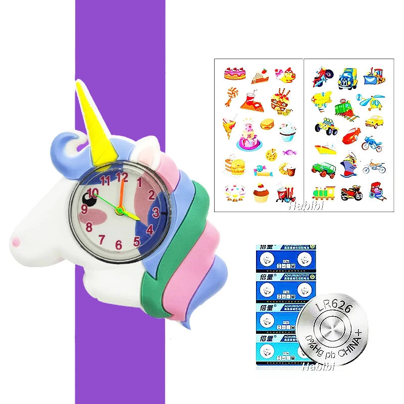 🌍 Glomexia – Kids Silicone Quartz Watch ⌚🧒