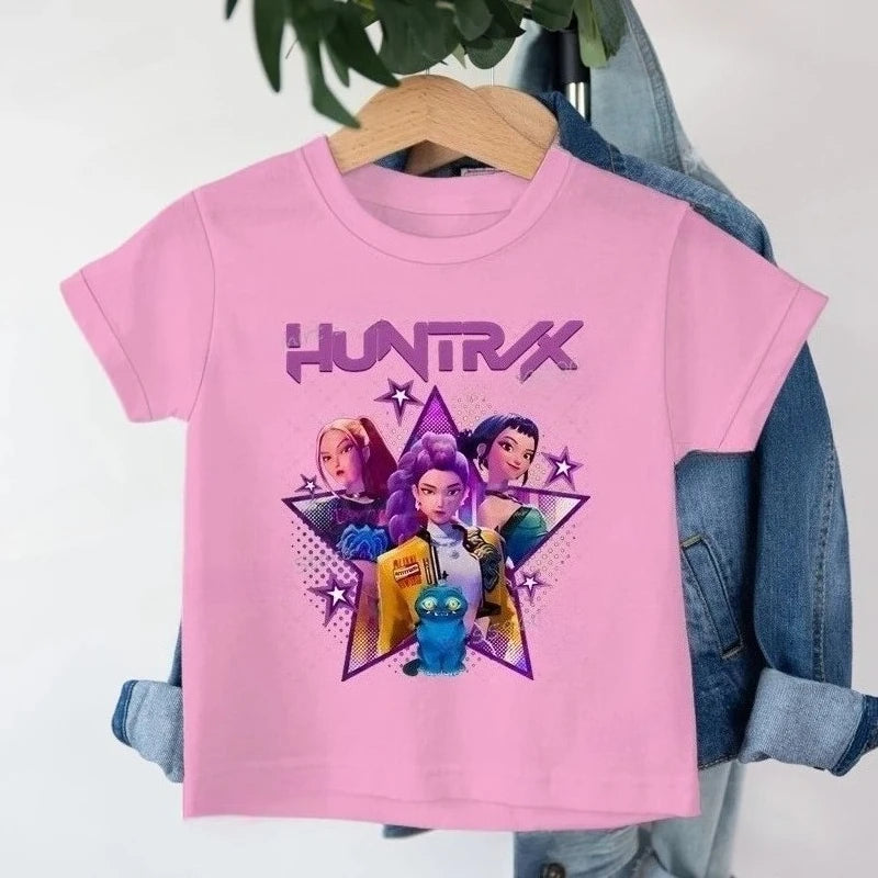 🧒👕 Kids Cartoon Summer T-Shirt 🌈 | Soft & Comfy