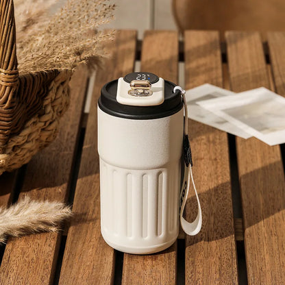 ☕ Smart Temperature Display Thermos Cup – 316 Stainless Steel