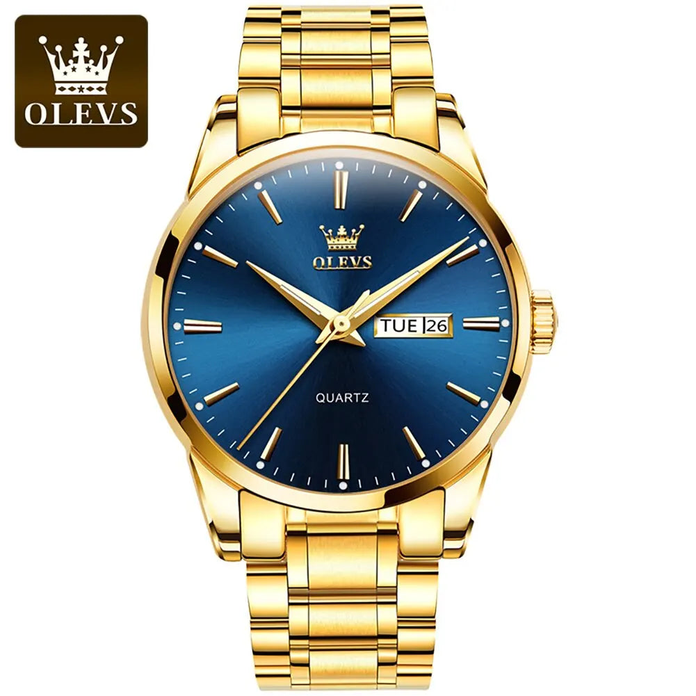 OLEVS Men’s Quartz Watch ⌚