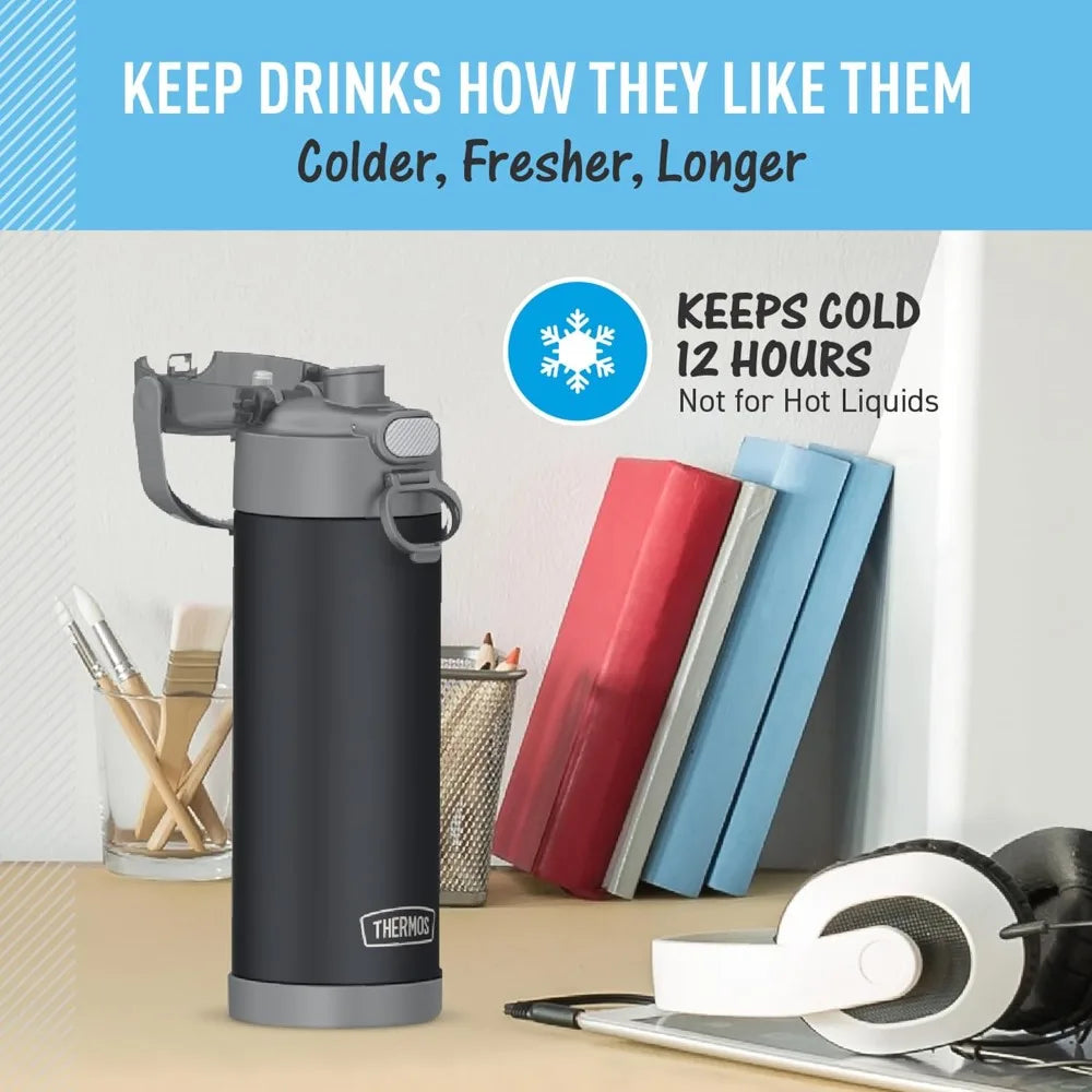 🍼 Stainless Steel Kids Water Bottle ❄️✨