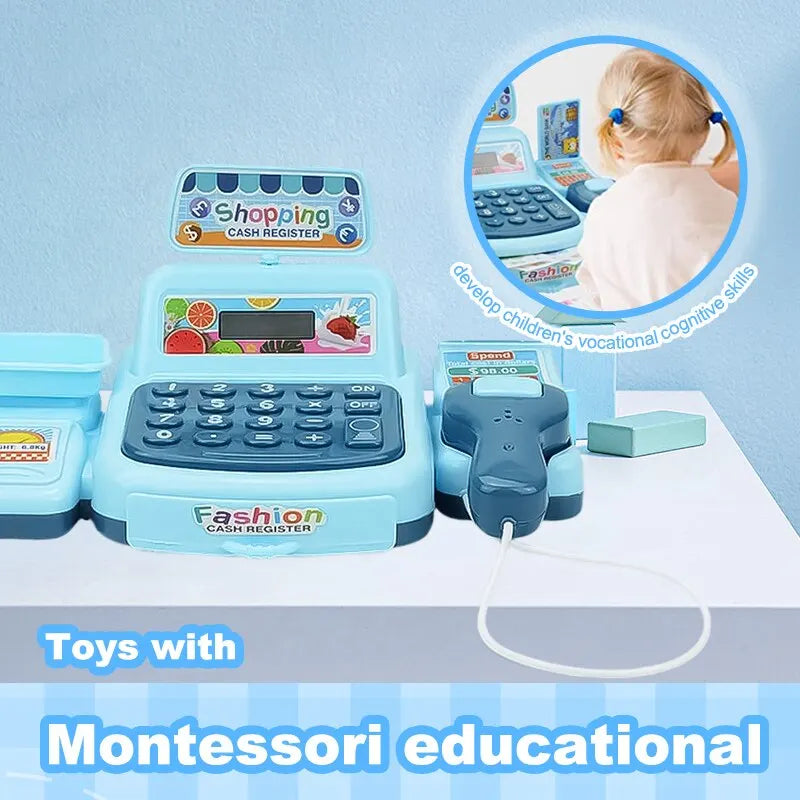 🛒💡 Glomexia Smart Cash Register Toy