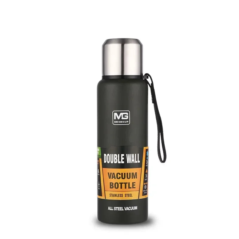 Glomexia Insulated Stainless Steel Thermos Bottle – 500ml to 1500ml