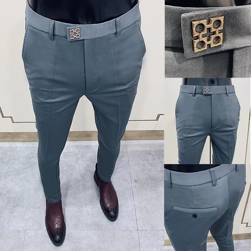 👖 Men’s England Style Suit Pants ✨