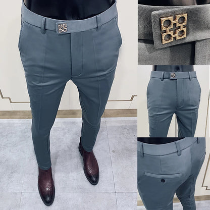 👖 Men’s England Style Suit Pants ✨