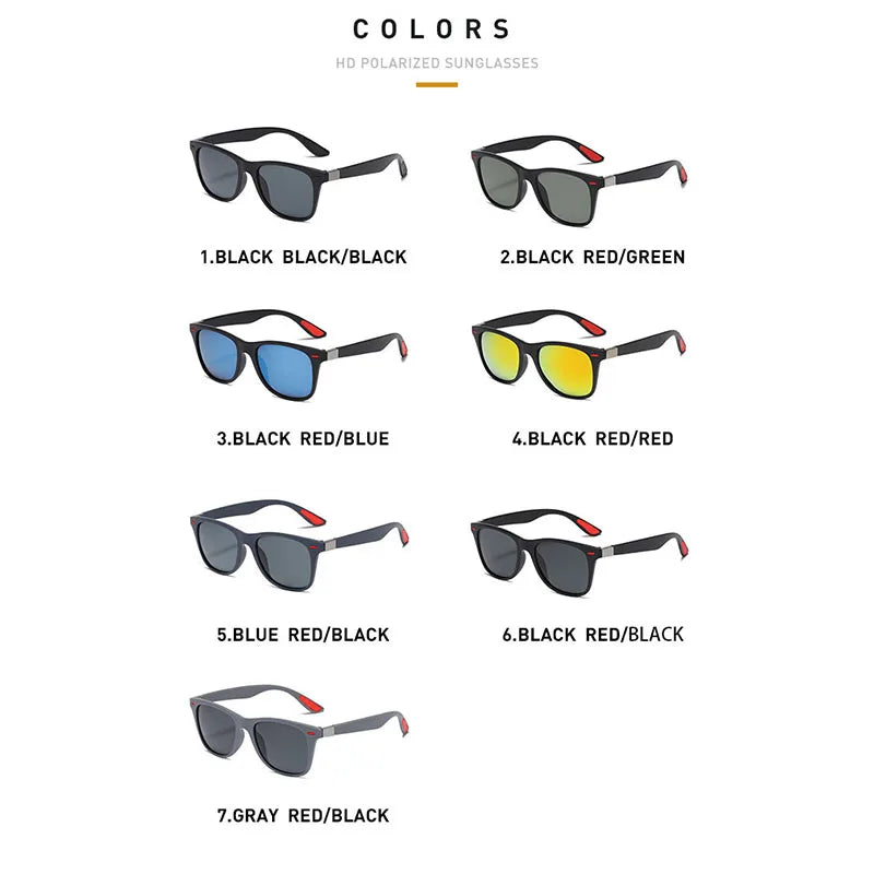 🌙 Night Vision Polarized Sunglasses – Men’s Day & Night Driving