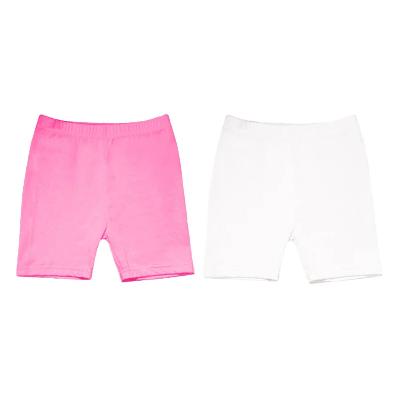 Premium Cotton Kids Leggings Shorts – Summer Safety Wear (2-13Y)
