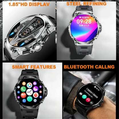 ⌚ HD Bluetooth Smart Watch 1.85" 📱
