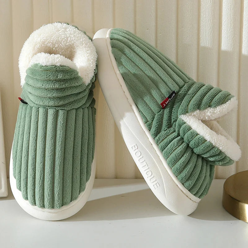 Glomexia Women Fur Plush Slippers ❄️ | Cozy Winter Slides