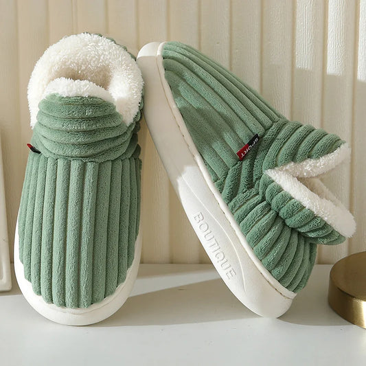 Glomexia Women Fur Plush Slippers ❄️ | Cozy Winter Slides