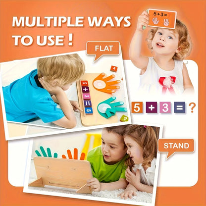 Wooden Arithmetic Learning Board for Kids (3+ Years)