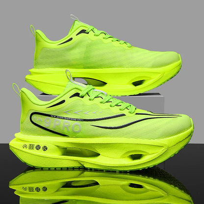 Men’s Carbon Plate Mesh Running Sneakers