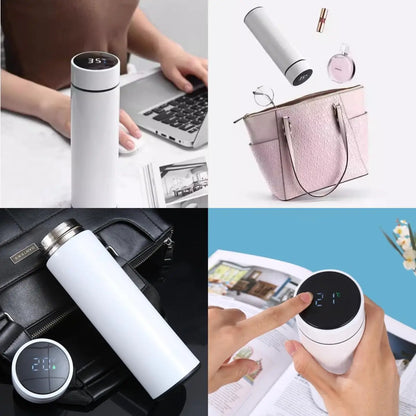 ☕ ✨ Glomexia Smart Temperature Thermos Bottle (500ML)