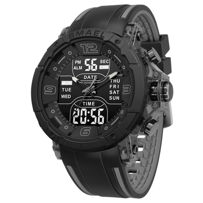 Men’s Analog Digital Sports Watch – Shock Resistant & Waterproof