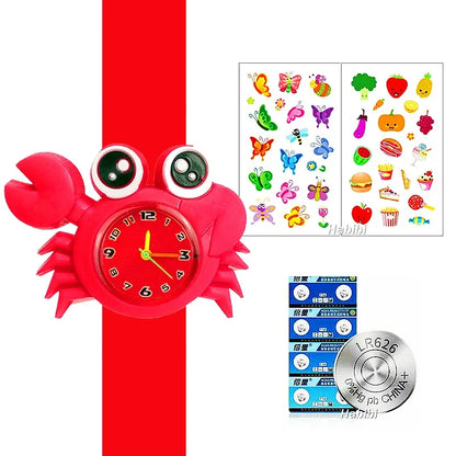 🌍 Glomexia – Kids Silicone Quartz Watch ⌚🧒