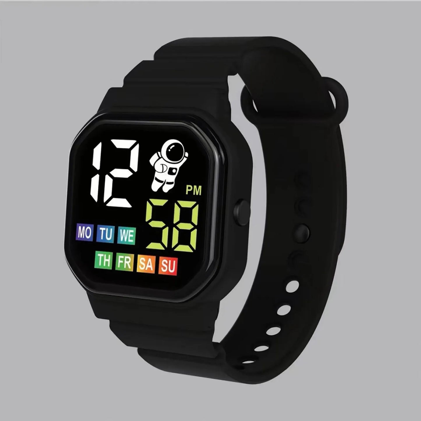 ⌚ Kids LED Smart Digital Watch – Waterproof Sports Style 💧✨