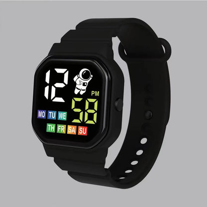 ⌚ Kids LED Smart Digital Watch – Waterproof Sports Style 💧✨
