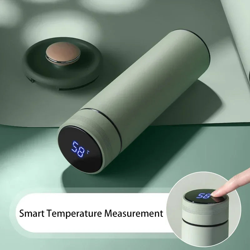 ☕ ✨ Glomexia Smart Temperature Thermos Bottle (500ML)