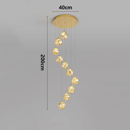 Nordic Pendant Hanging Chandelier Lamp