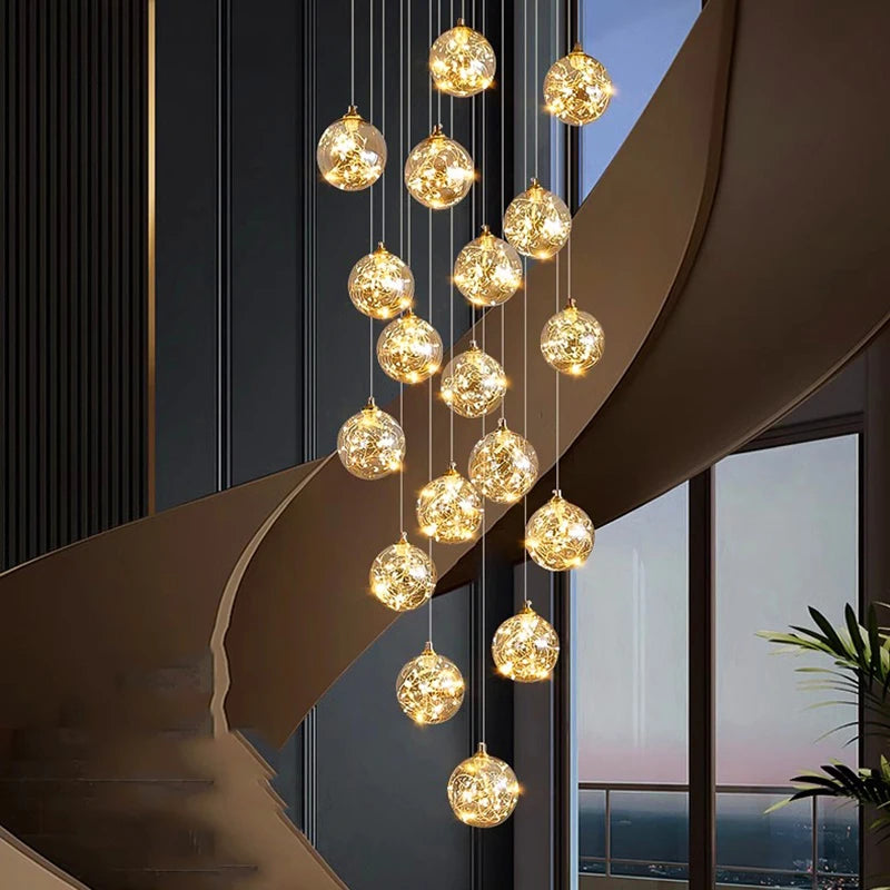 Nordic Pendant Hanging Chandelier Lamp