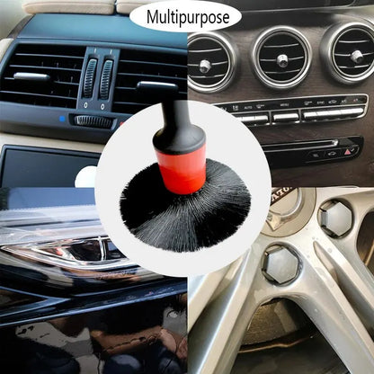 Car Detailing Brush Set (5PCS) 🚗✨ | Interior & Wheel Cleaning – Glomexia