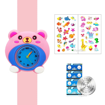 🌍 Glomexia – Kids Silicone Quartz Watch ⌚🧒