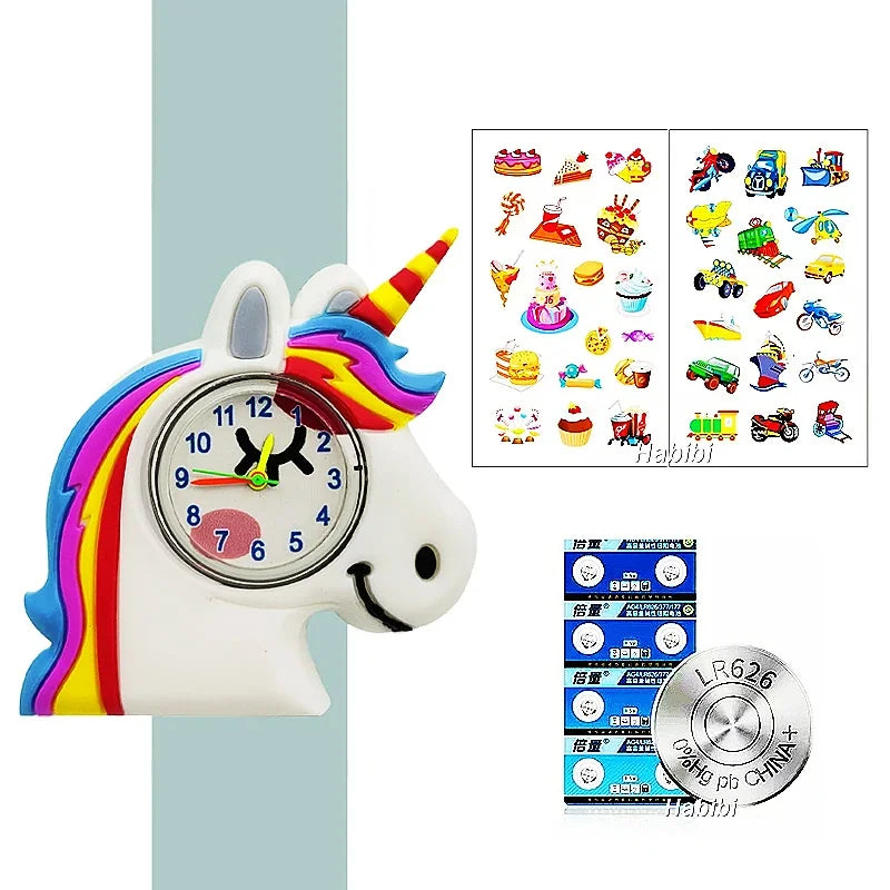 🌍 Glomexia – Kids Silicone Quartz Watch ⌚🧒