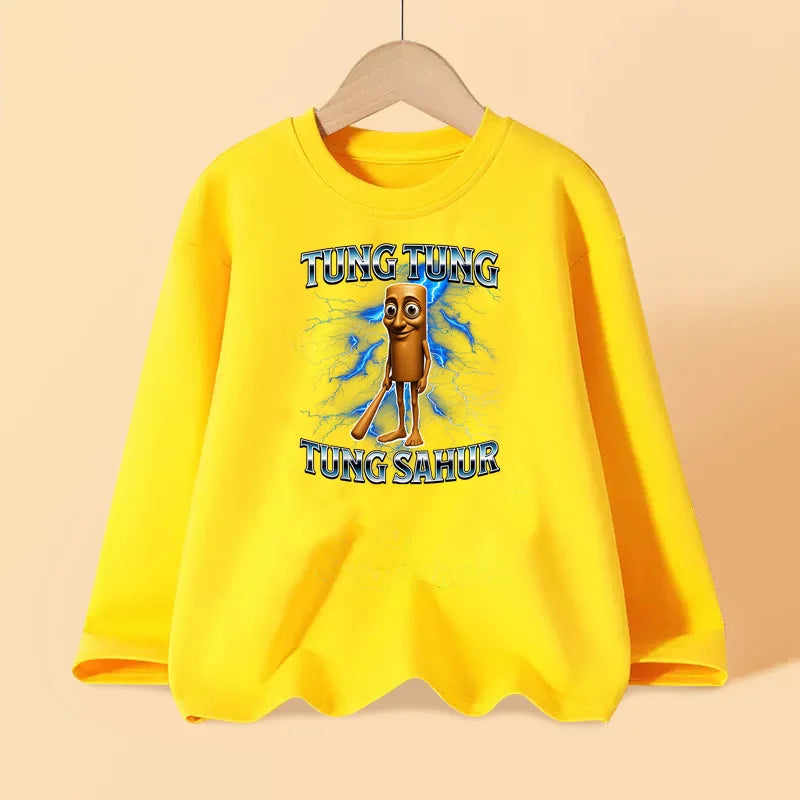 👕🎨 Kids Printed Full Sleeve Tee | Casual Comfort 😄