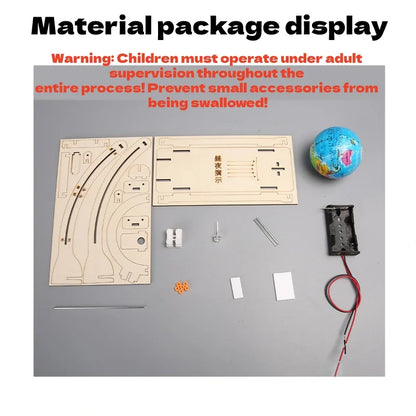 DIY Earth Day & Night STEM Kit 🌍 | Kids Science Learning Toy
