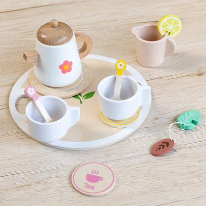 Glomexia Wooden Tea Play Set