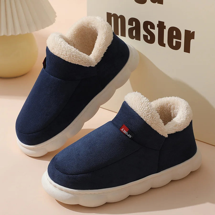 Winter Men’s Fur Ankle Slippers ❄️