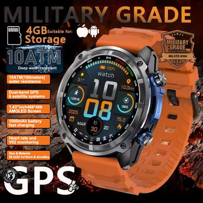 ⌚ TANK DTG1 GPS Smart Watch 🛰️
