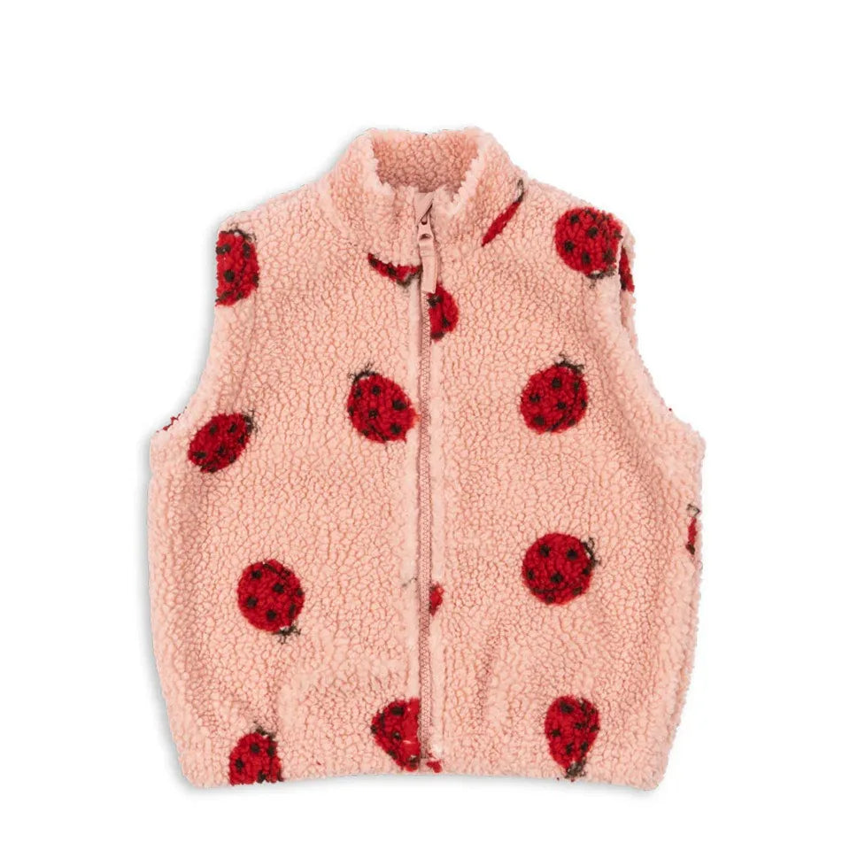 Premium Lambswool Kids Winter Jacket | Warm Cherry Coat | GLOMEXIA